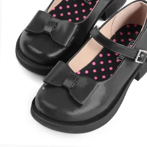 ADAMUMU Little Girls Princess Shoes Glittler Dress Shoes for Gilrs Toddler Girl Heels for Christmas Parties and Holiday Celebrations