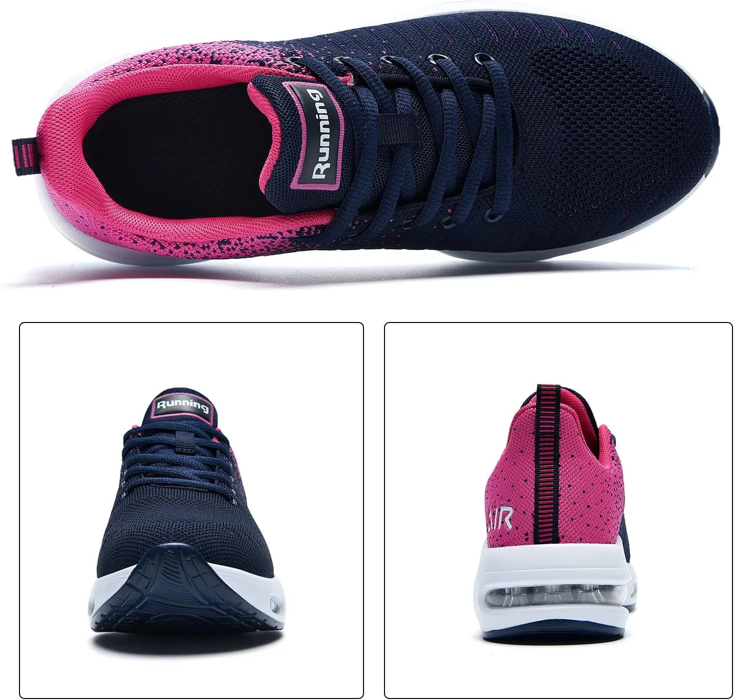 AUPERF Women Air Running Shoes Athletic Tennis Walking Shoes Lightweight Fashion Sneakers for Gym Sport Jogging