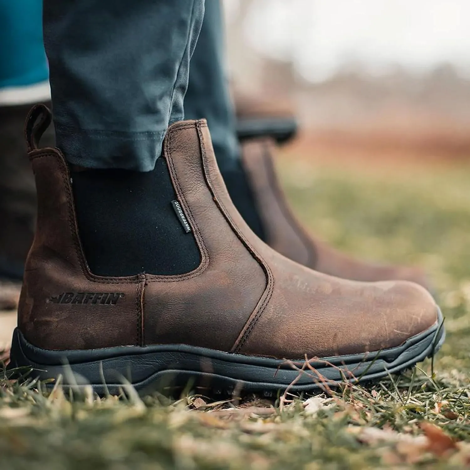 Baffin Men's COPENHAGEN Winter Boots | Waterproof Insulated Lightweight Leather Slip-On Boots for Urban & Cold Weather Use