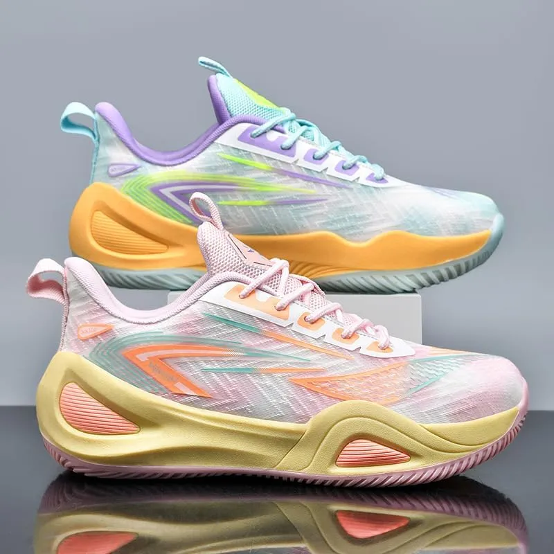 Basketball Shoes for Women and Men, Comfortable Lightweight Sports Outdoor Fashion Sneakers