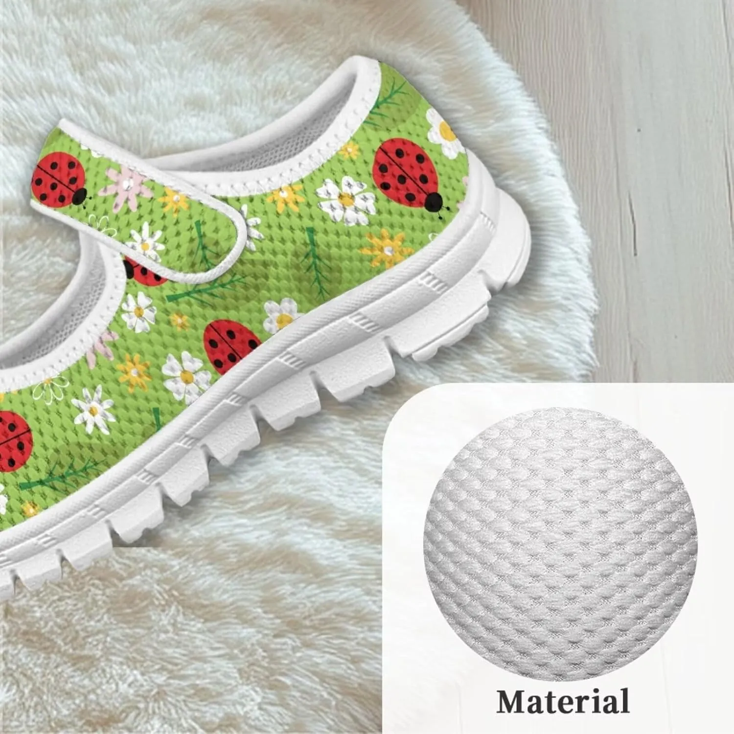 Binienty Girls Dress Shoes Mary Jane Flats Size 11-2.5 School Uniform Sneakers Anti Slip
