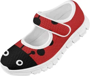 Binienty Girls Dress Shoes Mary Jane Flats Size 11-2.5 School Uniform Sneakers Anti Slip