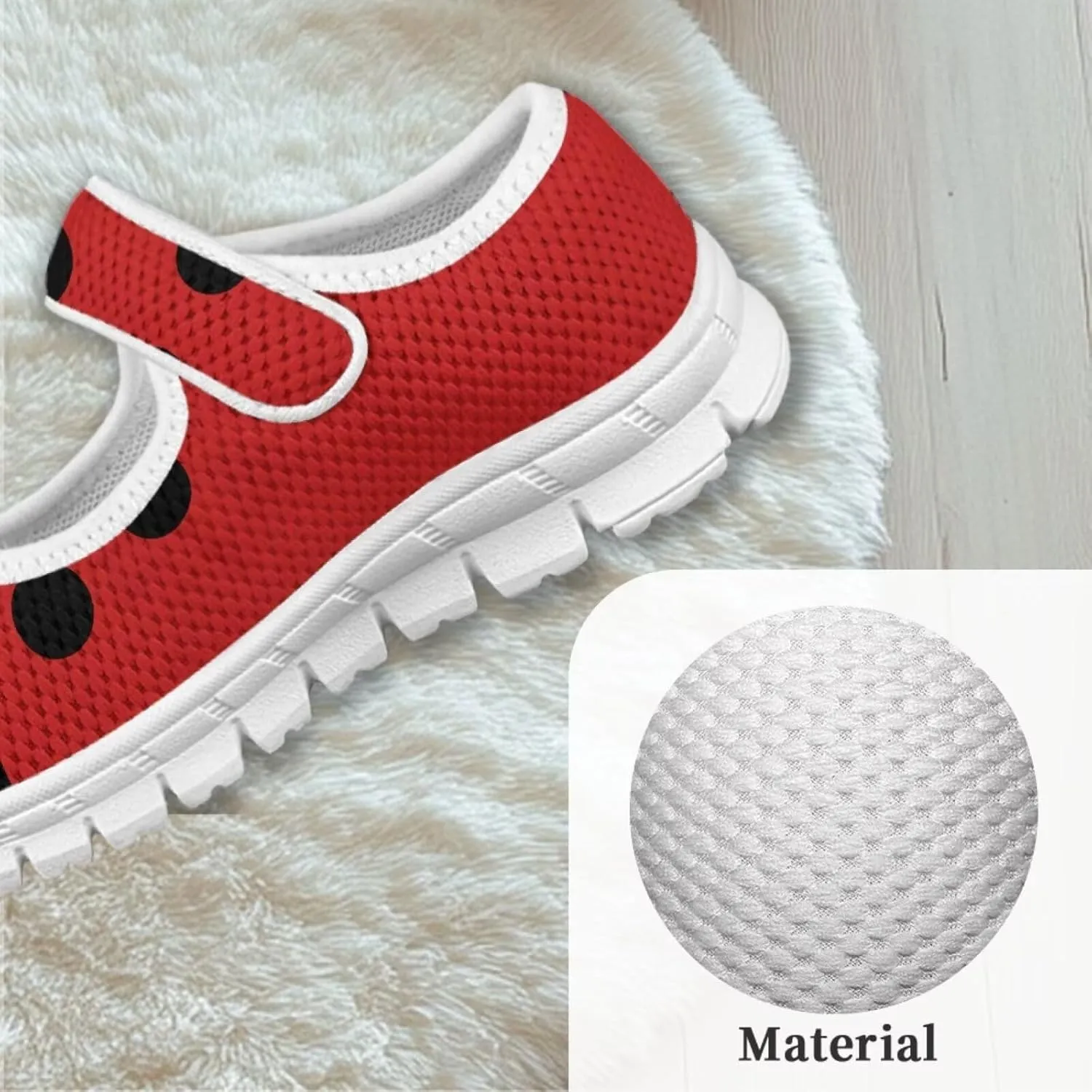 Binienty Girls Dress Shoes Mary Jane Flats Size 11-2.5 School Uniform Sneakers Anti Slip
