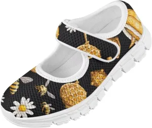 Binienty Girls Dress Shoes Mary Jane Flats Size 11-2.5 School Uniform Sneakers Anti Slip