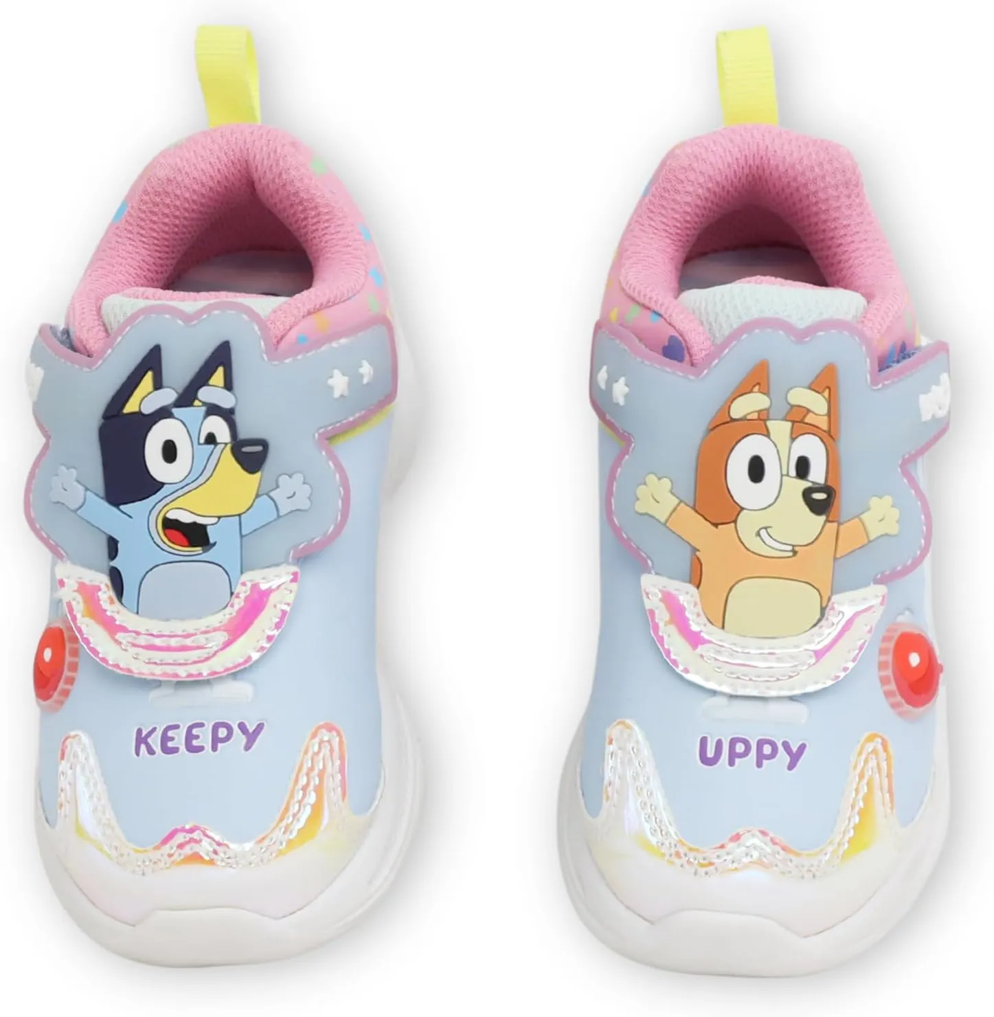 Bluey Toddler Girls and Bingo Light Up Sneakers