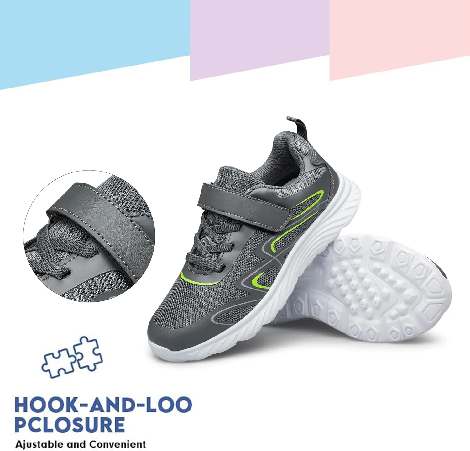 Boys Girls Shoes Kids Sneakers Athletic Running School Shoes for Toddler/Little Kid/Big Kid