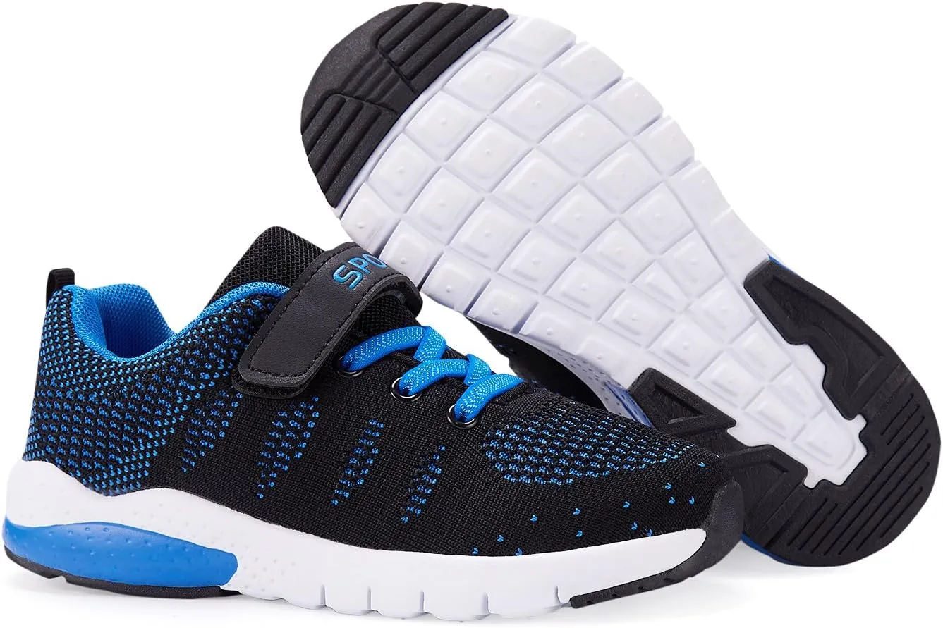 Caitin Kids Running Tennis Shoes Lightweight Casual Walking Sneakers for Toddler Little Big Boys and Girls