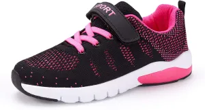 Caitin Kids Running Tennis Shoes Lightweight Casual Walking Sneakers for Toddler Little Big Boys and Girls