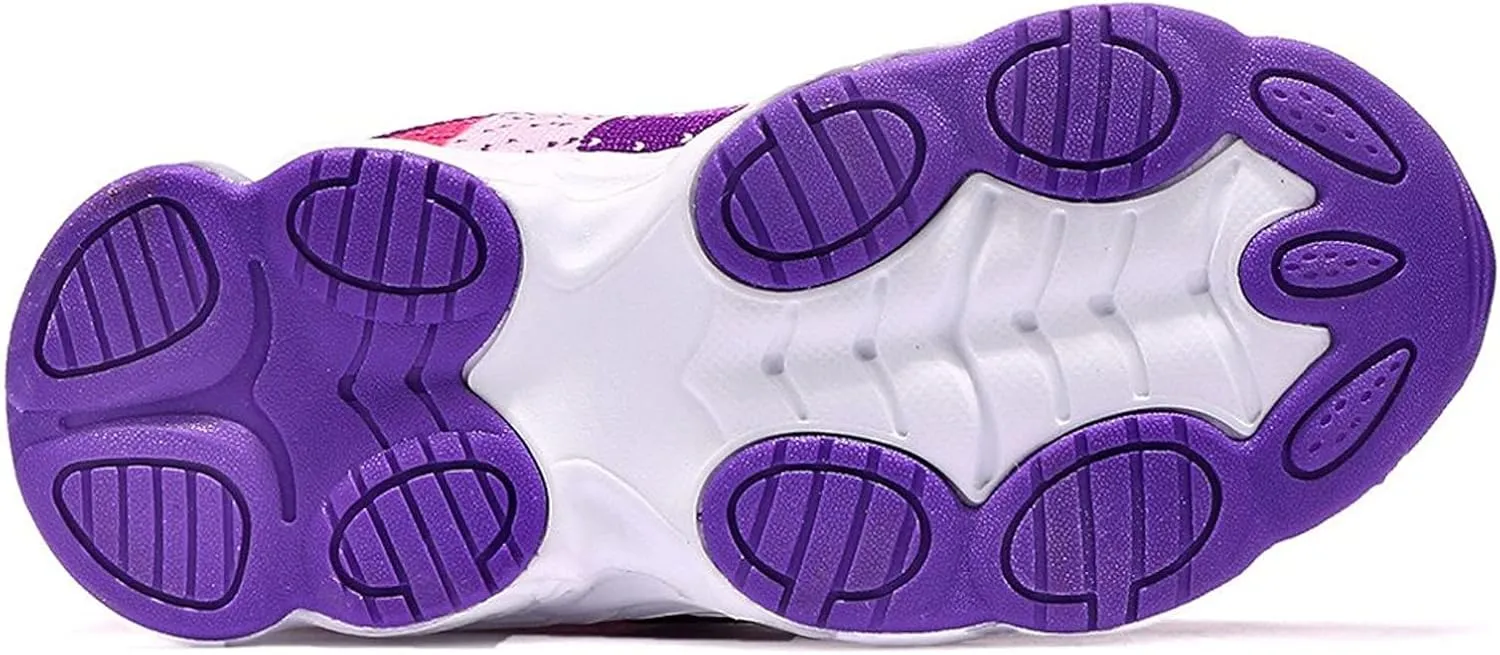 Caitin Kids Running Tennis Shoes Lightweight Casual Walking Sneakers for Toddler Little Big Boys and Girls