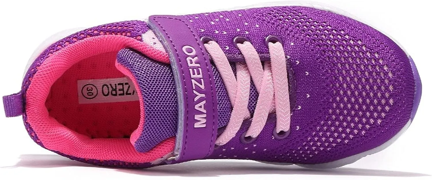 Caitin Kids Running Tennis Shoes Lightweight Casual Walking Sneakers for Toddler Little Big Boys and Girls
