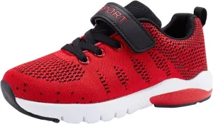 Caitin Kids Running Tennis Shoes Lightweight Casual Walking Sneakers for Toddler Little Big Boys and Girls