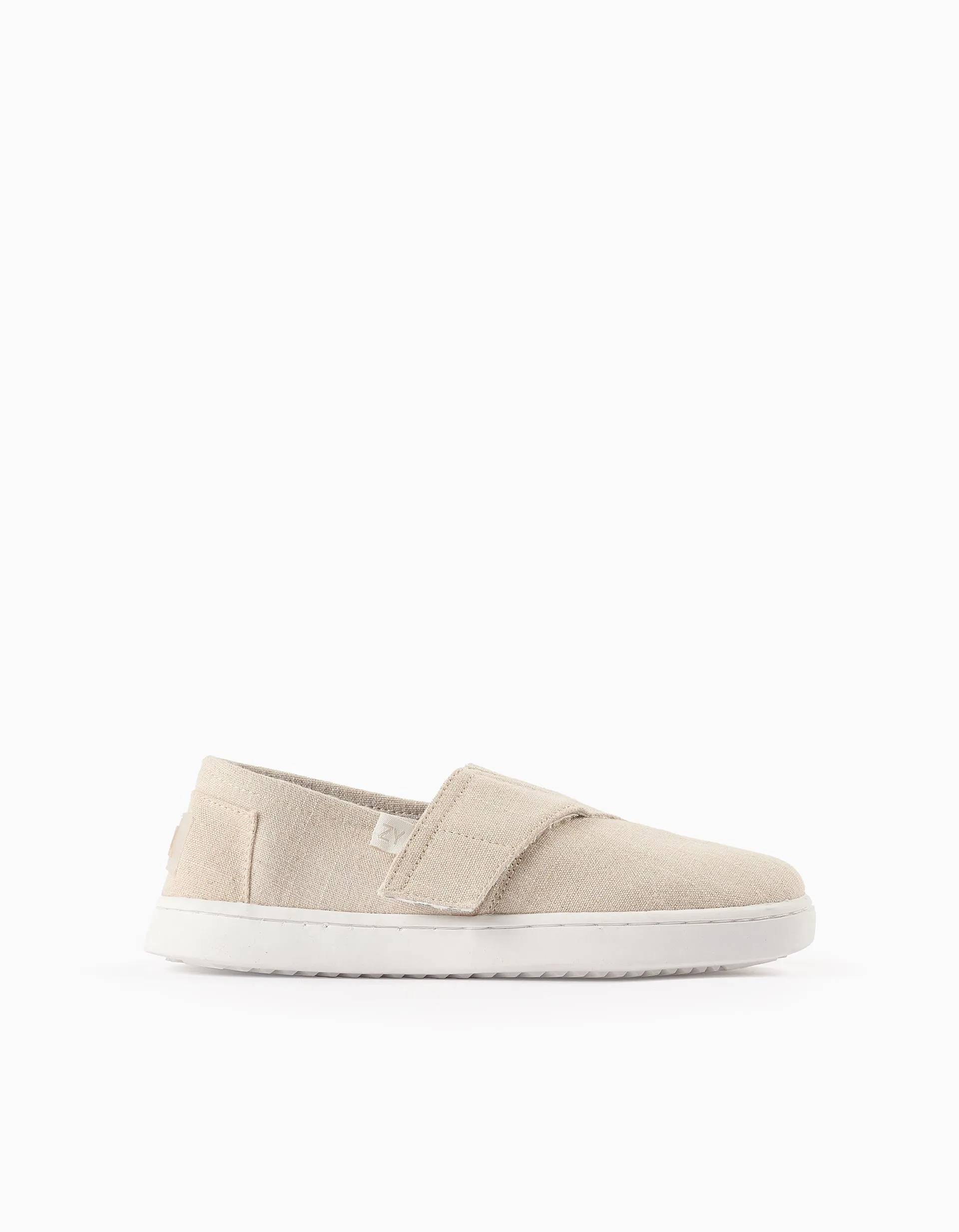 Canvas Espadrilles for Boys, Beige