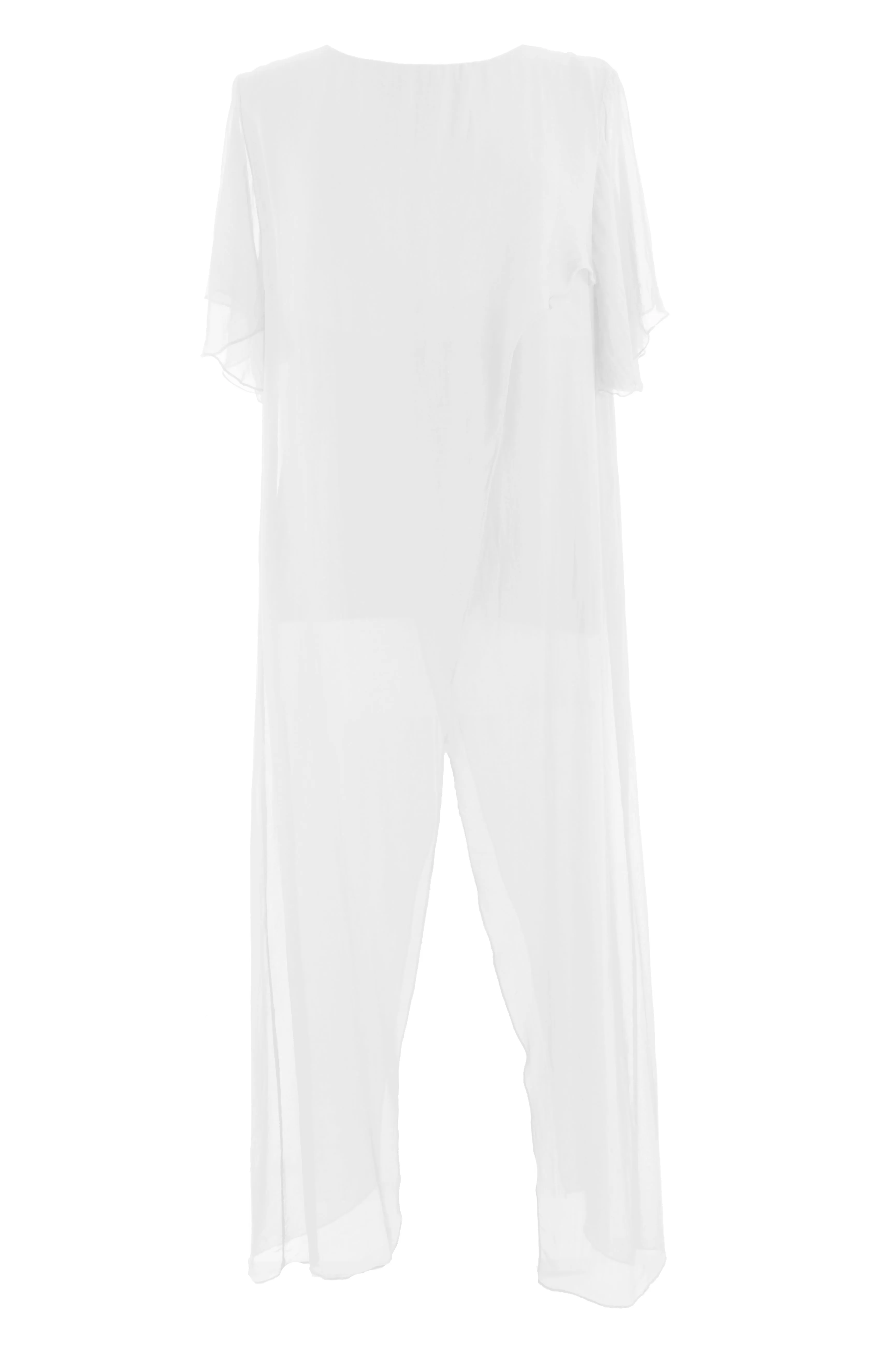 Crossover Silk Top