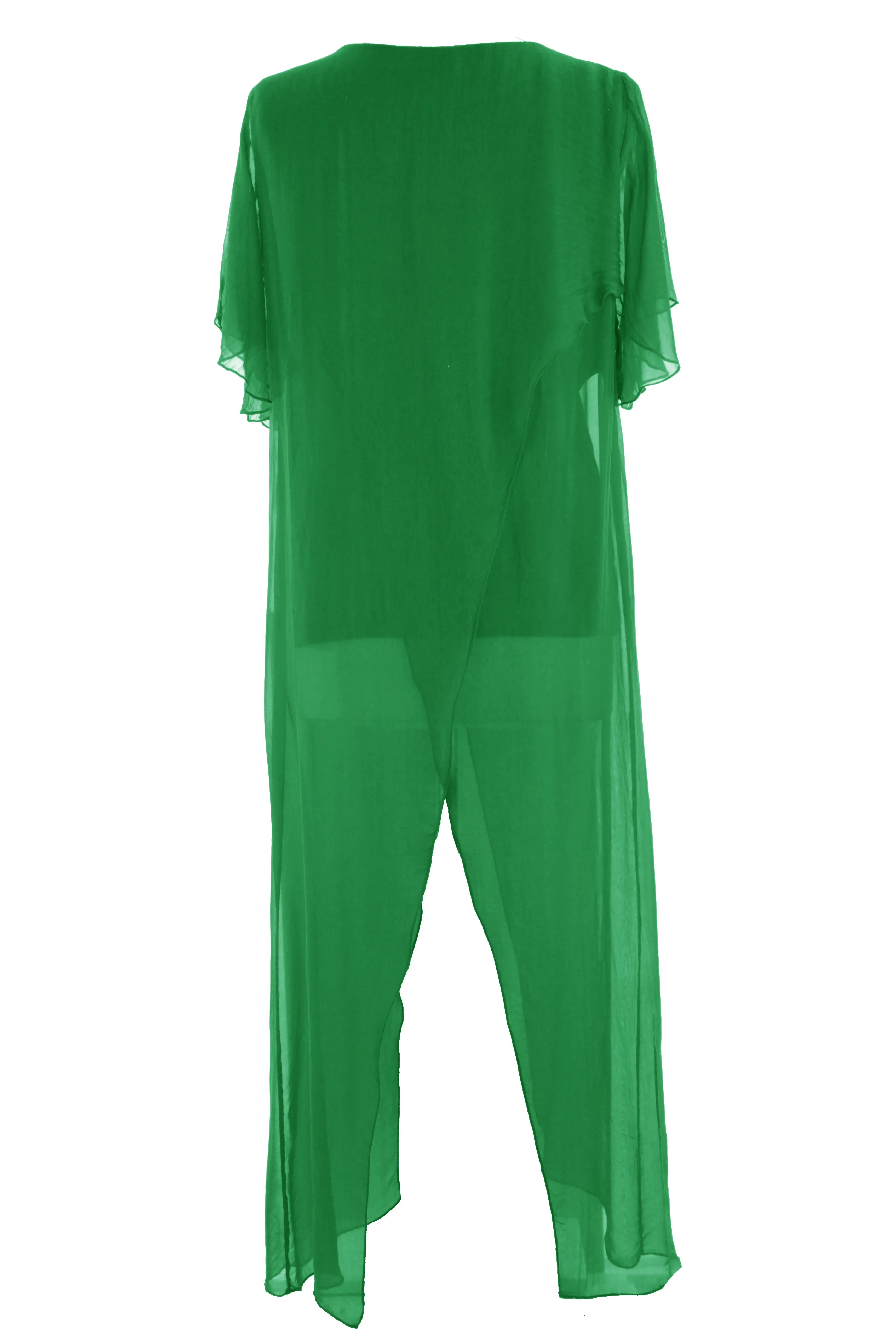 Crossover Silk Top