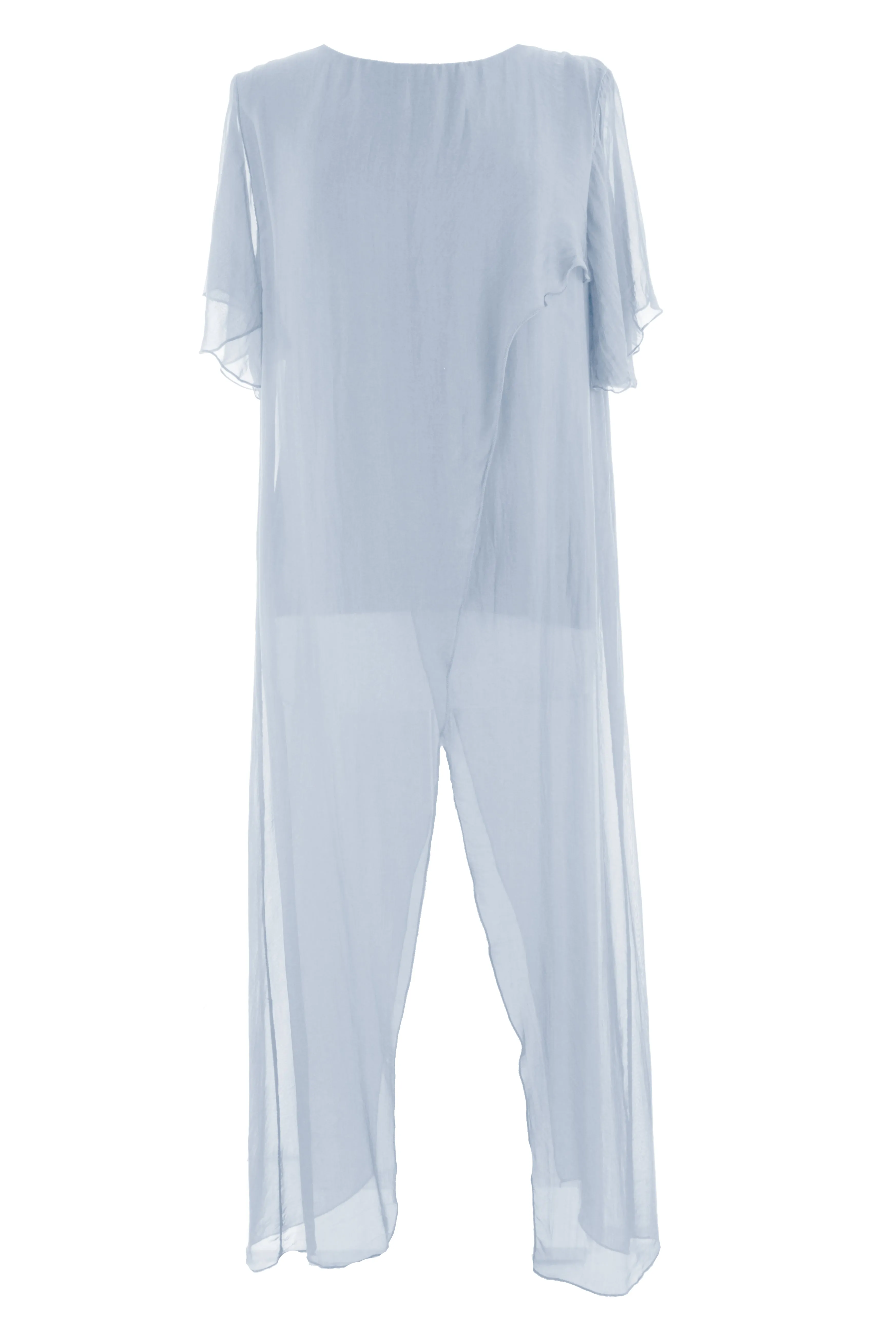 Crossover Silk Top
