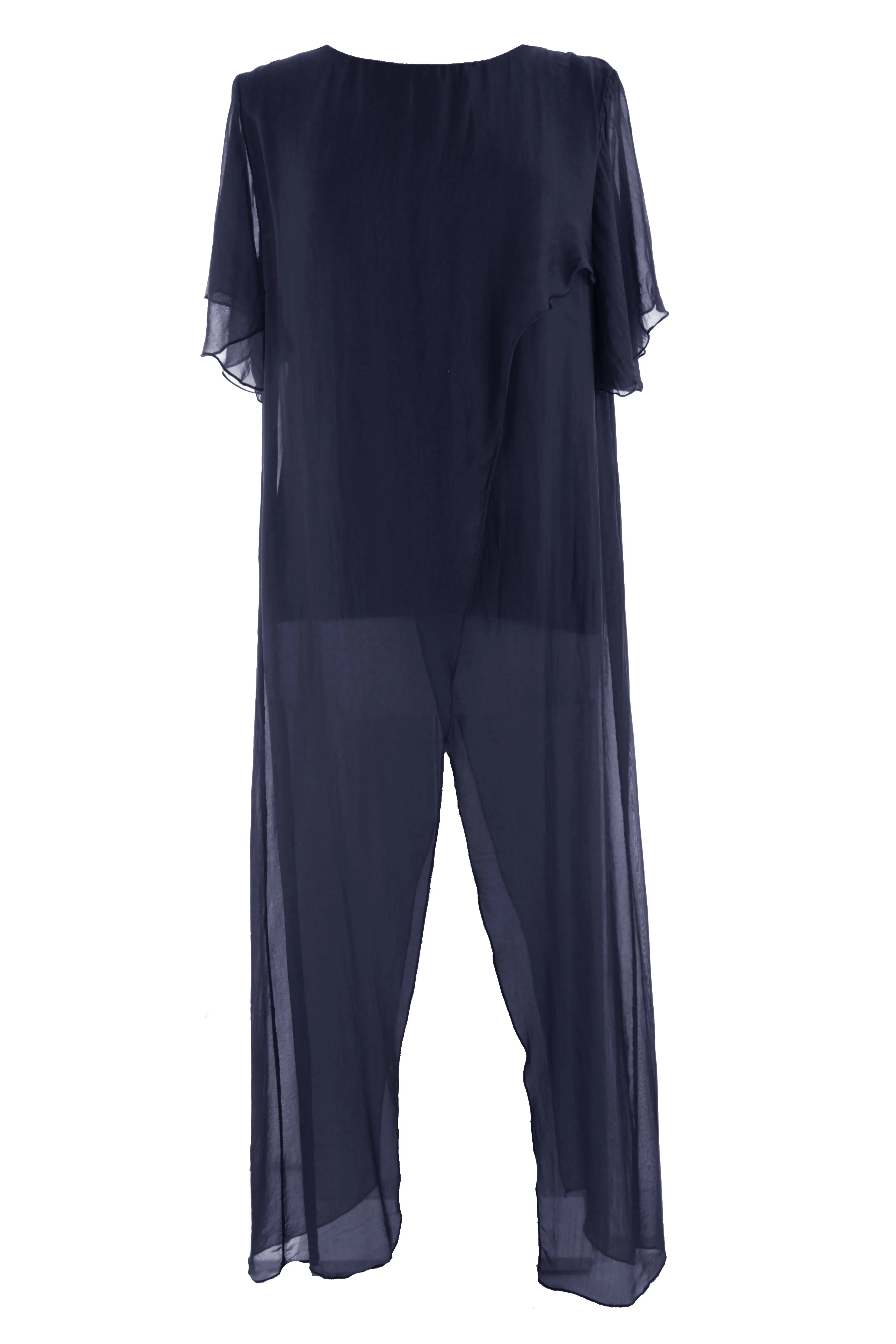 Crossover Silk Top