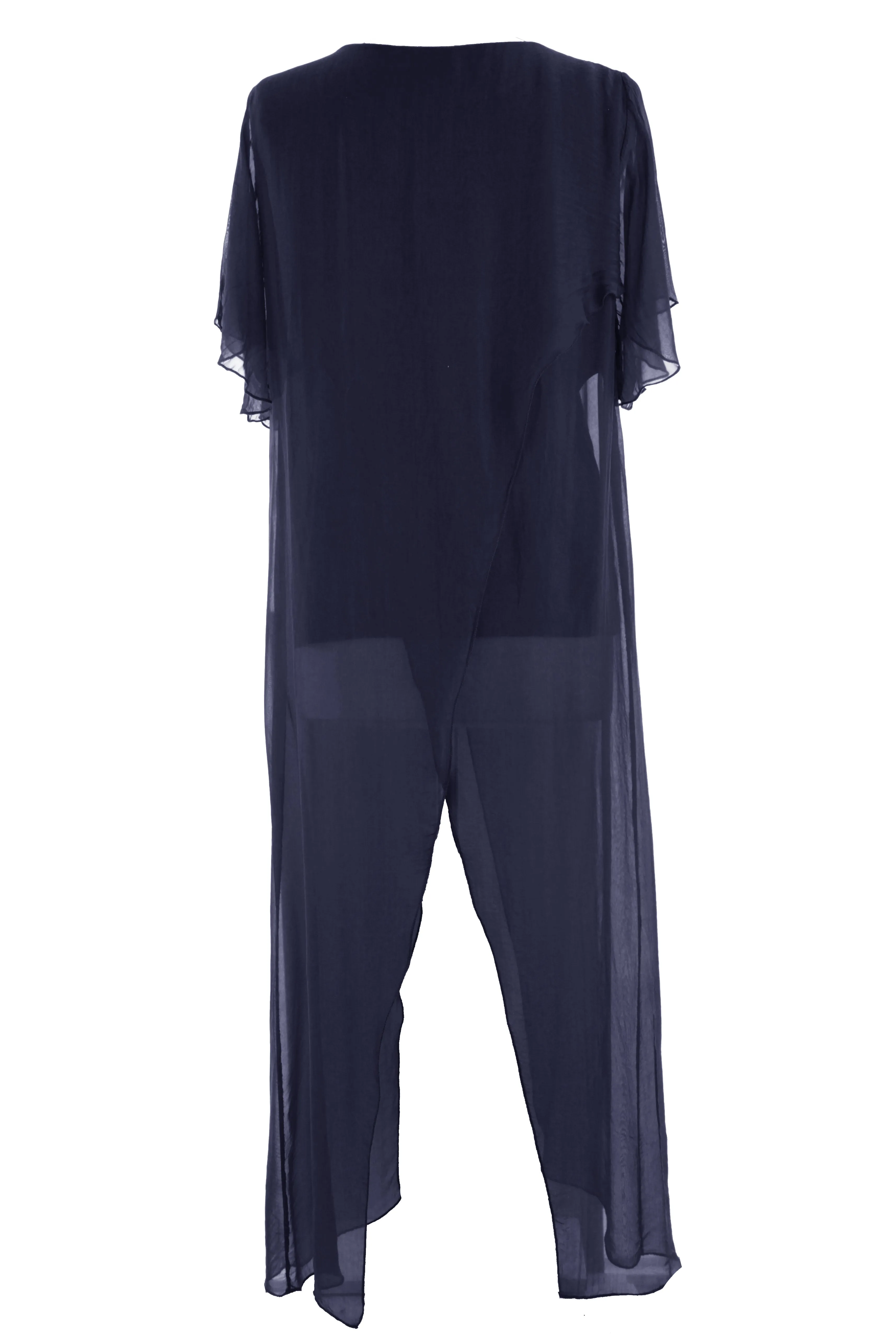 Crossover Silk Top