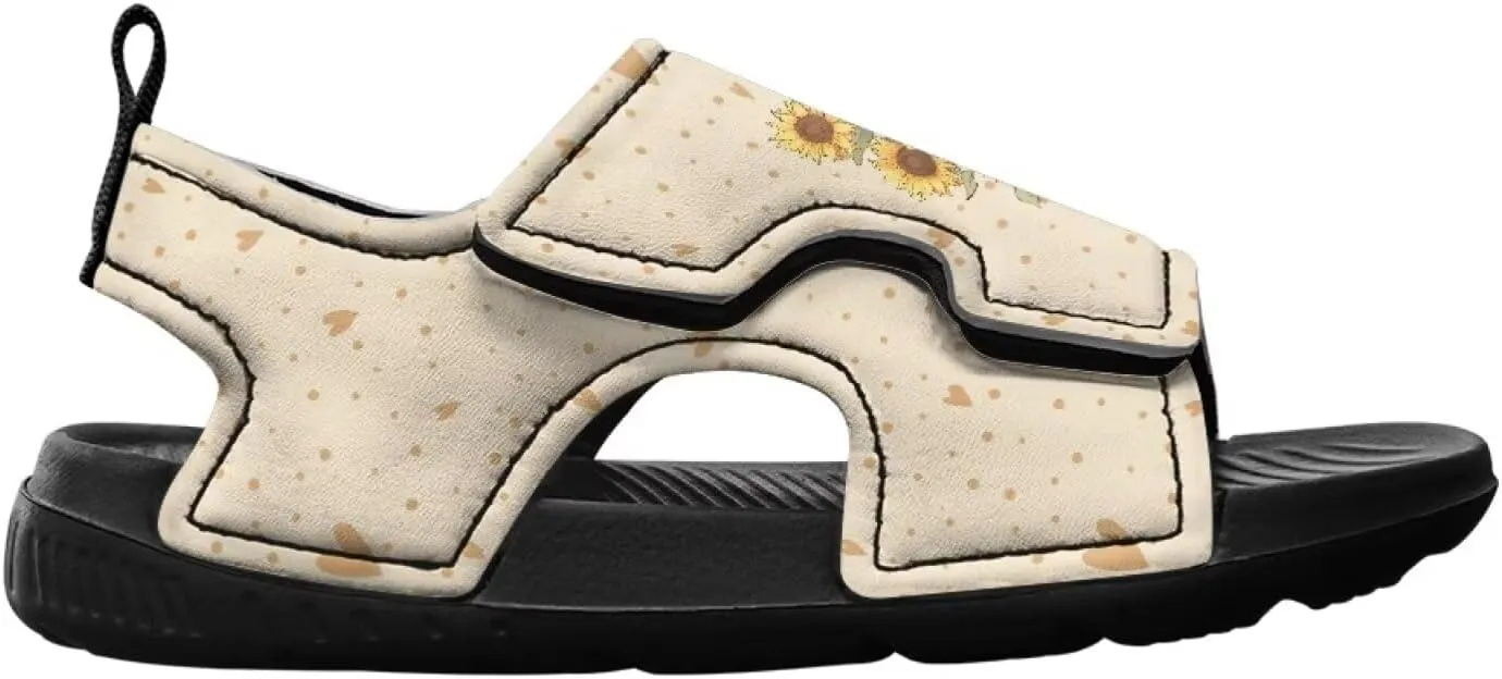 Forchrinse Girls Sandals Summer Slip On Sport Sandals Outdoor Open-Toe Shoes for Toddler/Little Kid/Big Kid