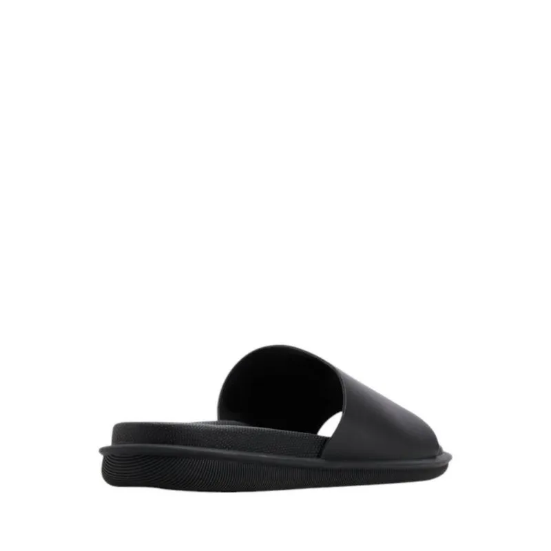 GALESA FLAT SANDALS - OPEN BLACK