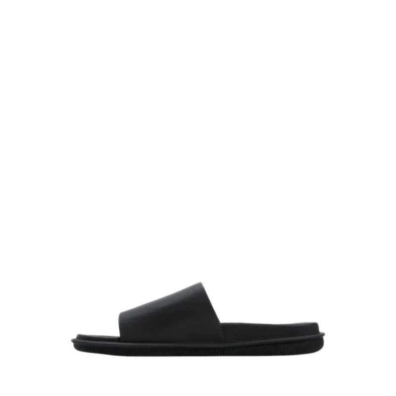 GALESA FLAT SANDALS - OPEN BLACK