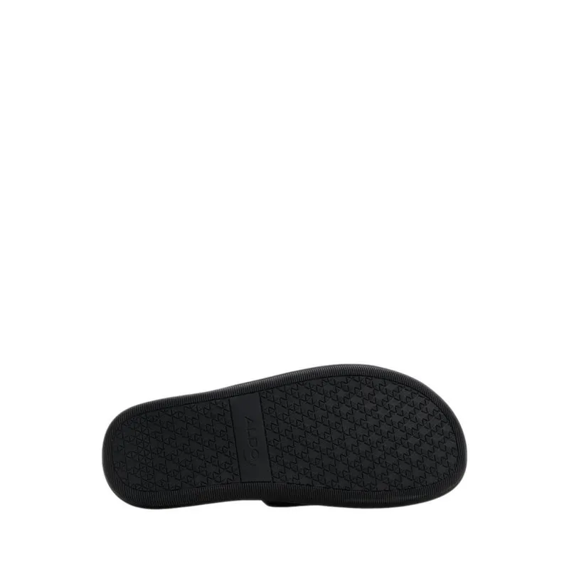GALESA FLAT SANDALS - OPEN BLACK