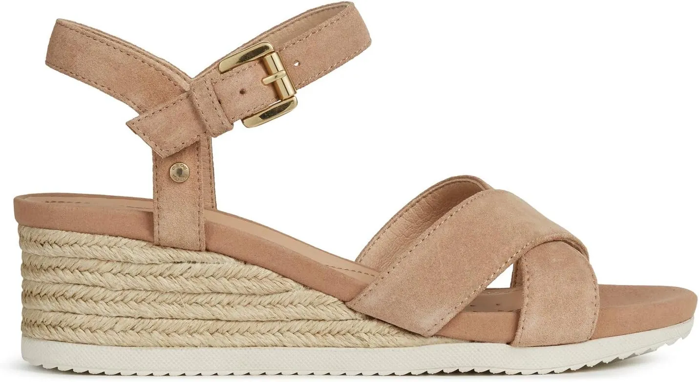 Geox Women's D Ischia Corda C Open Toe Sandals