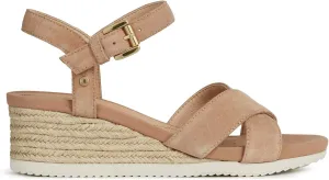 Geox Women's D Ischia Corda C Open Toe Sandals