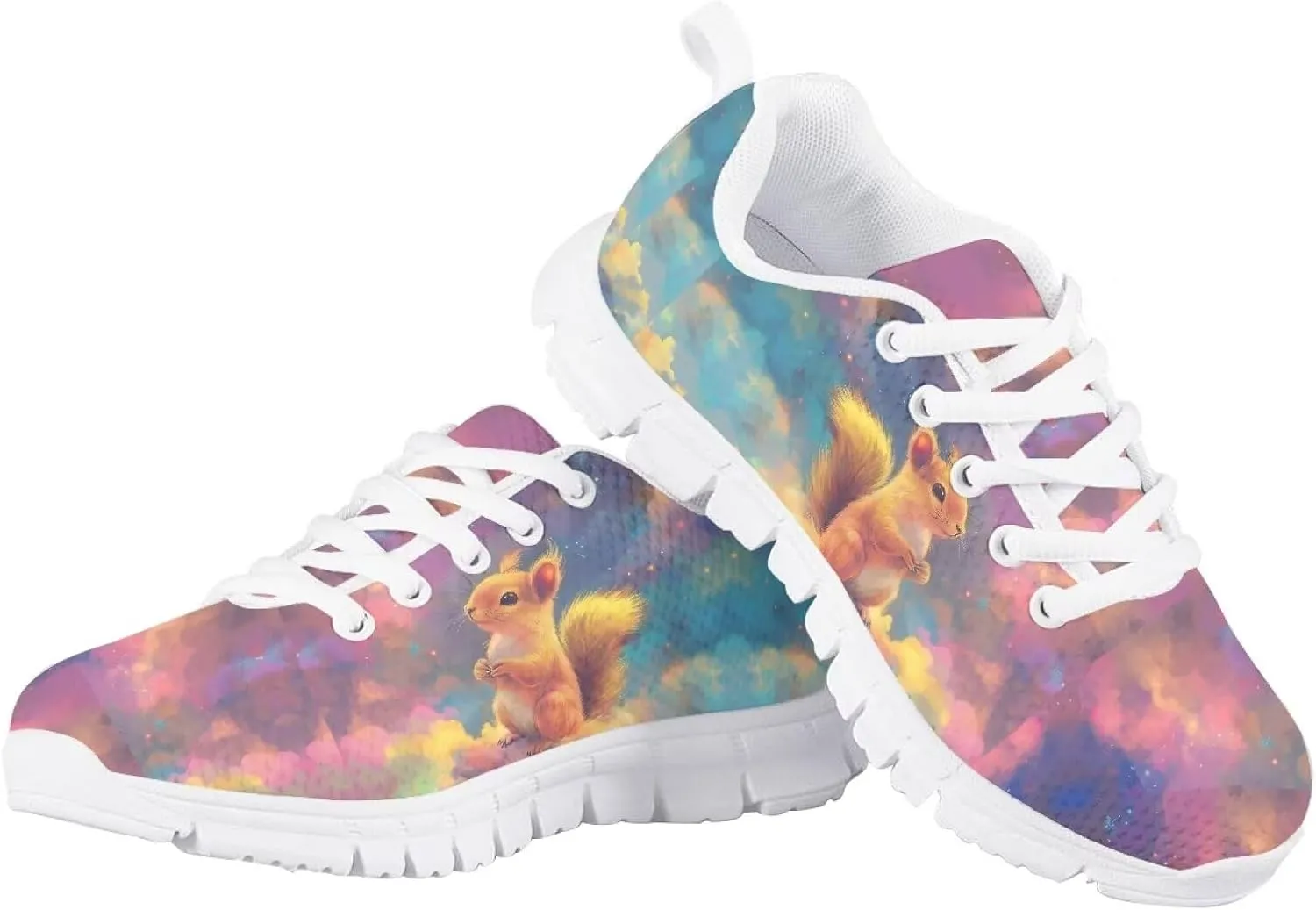 Girls Casual Sneakers Breathable Active Kids Tennis Shoes for Outdoor