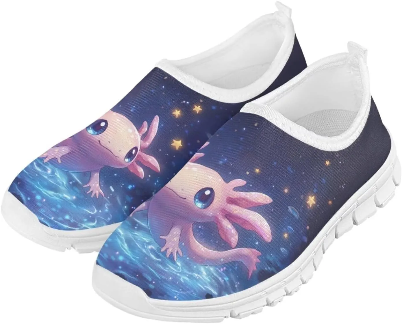 Girls Slip On Shoes Breathable Teen Girl Tennis Shoes for Outdoor Activities