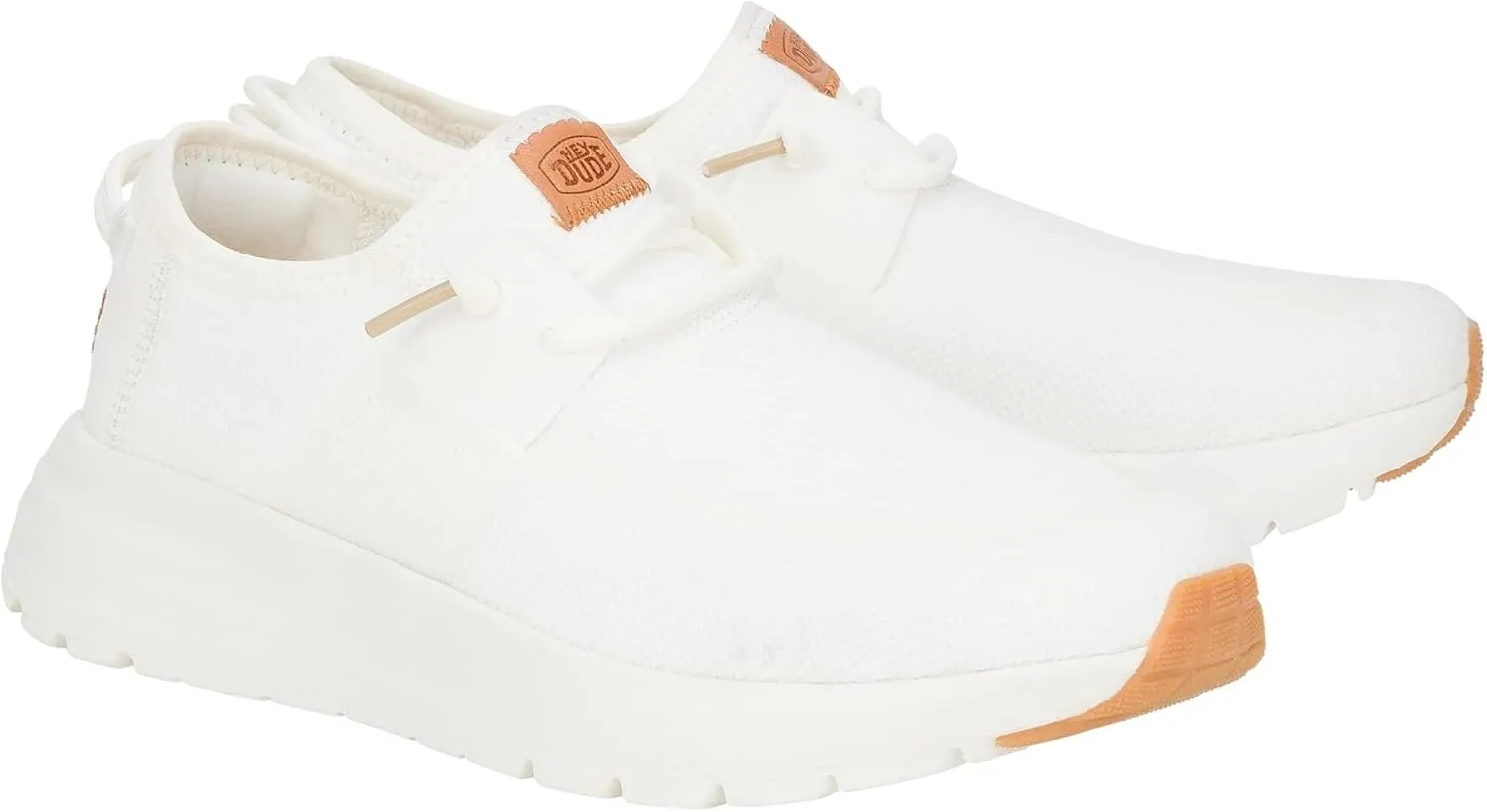 Hey Dude Women's Sirocco W Neutrals White Loafer Flat