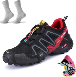 Hike Balance Shoes,Hike Orthopedic Sneakers Women Men, Breathable Non-Slip Wide Toe Box Climbing Boots