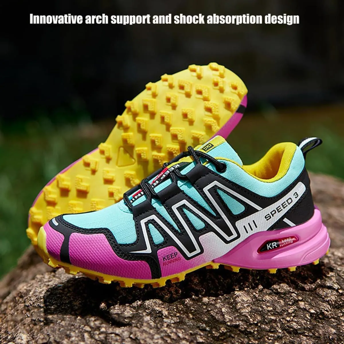 Hike Balance Shoes,Hike Orthopedic Sneakers Women Men, Breathable Non-Slip Wide Toe Box Climbing Boots