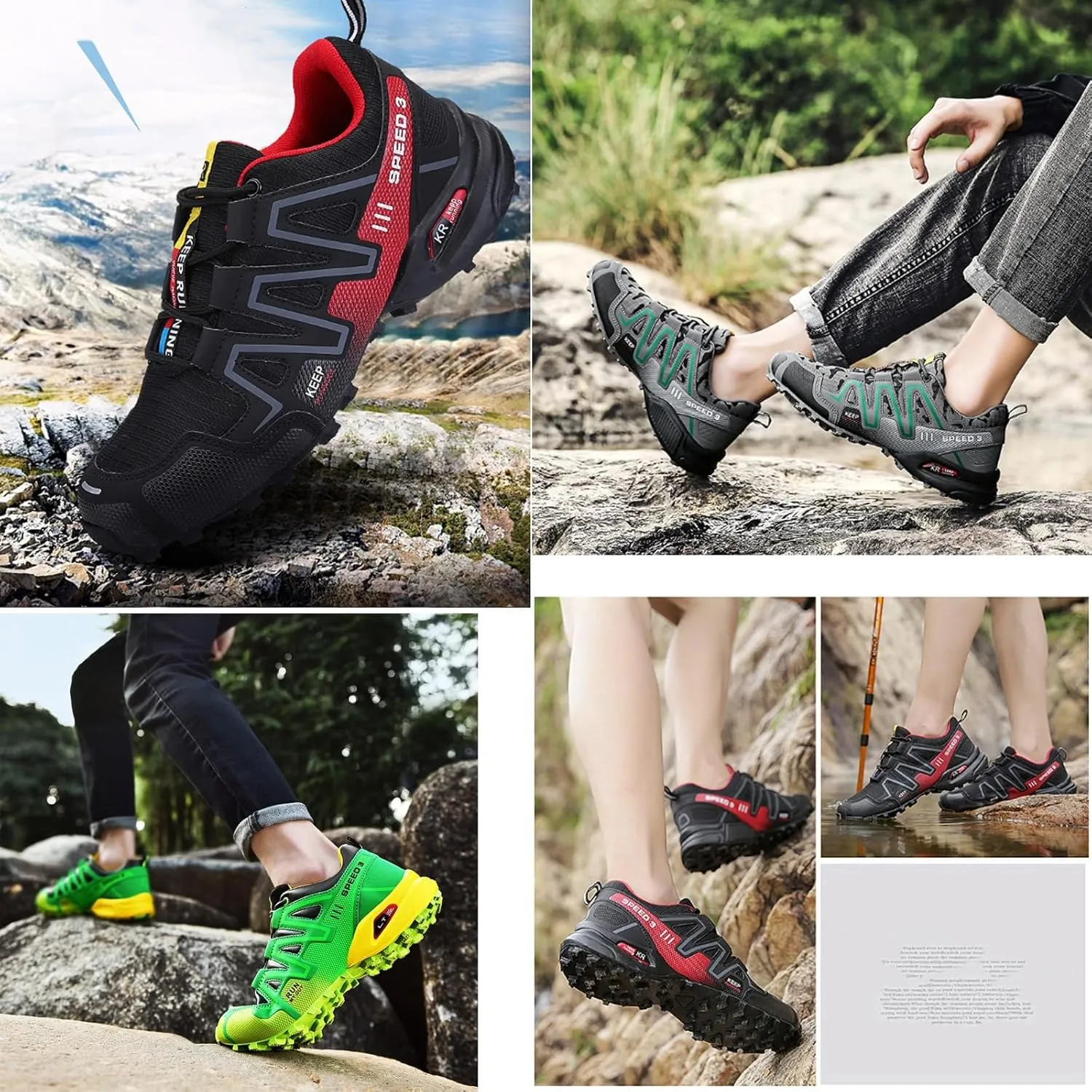 Hike Balance Shoes,Hike Orthopedic Sneakers Women Men, Breathable Non-Slip Wide Toe Box Climbing Boots
