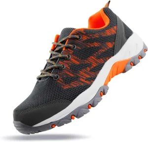 JABASIC Women Hiking Shoes Breathable Mesh Athletic Outdoor Sneakers