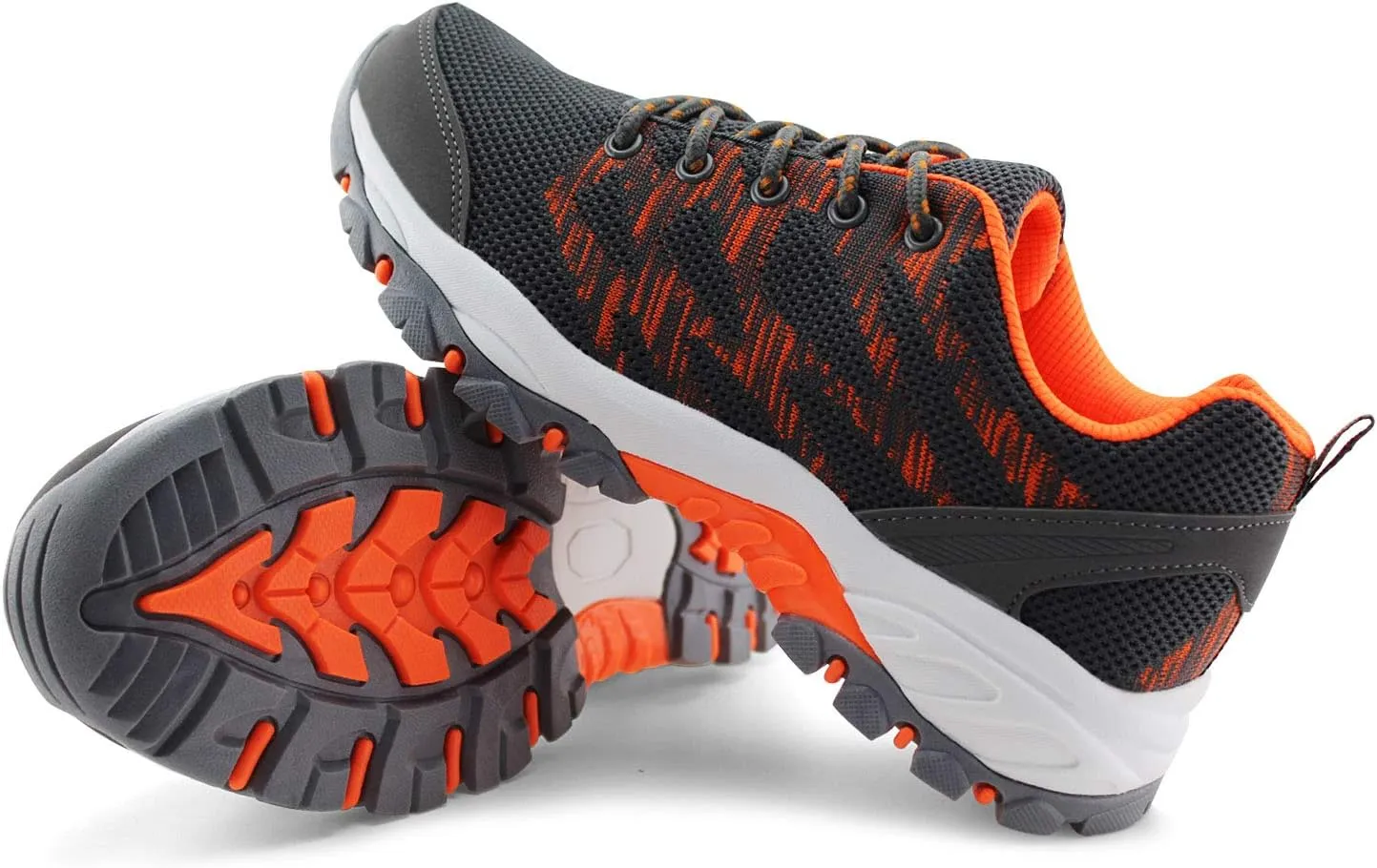 JABASIC Women Hiking Shoes Breathable Mesh Athletic Outdoor Sneakers