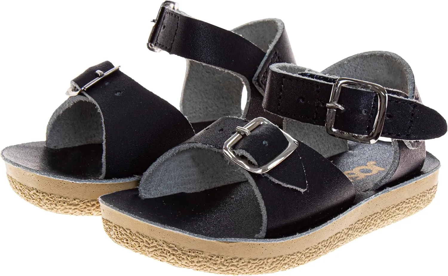 Josmo Girls Sandals Buckle Open Toe Summer Beach Wedding Shoes for Kids (sizes 6-10 Toddler / 11-12 Little Kid)