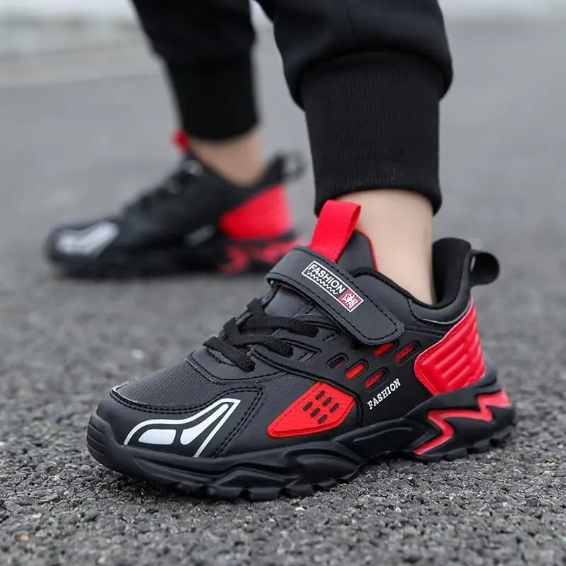 Kids Boy Fashion Comfortable Walking Sneakers for Sport Running Cycling Hiking School