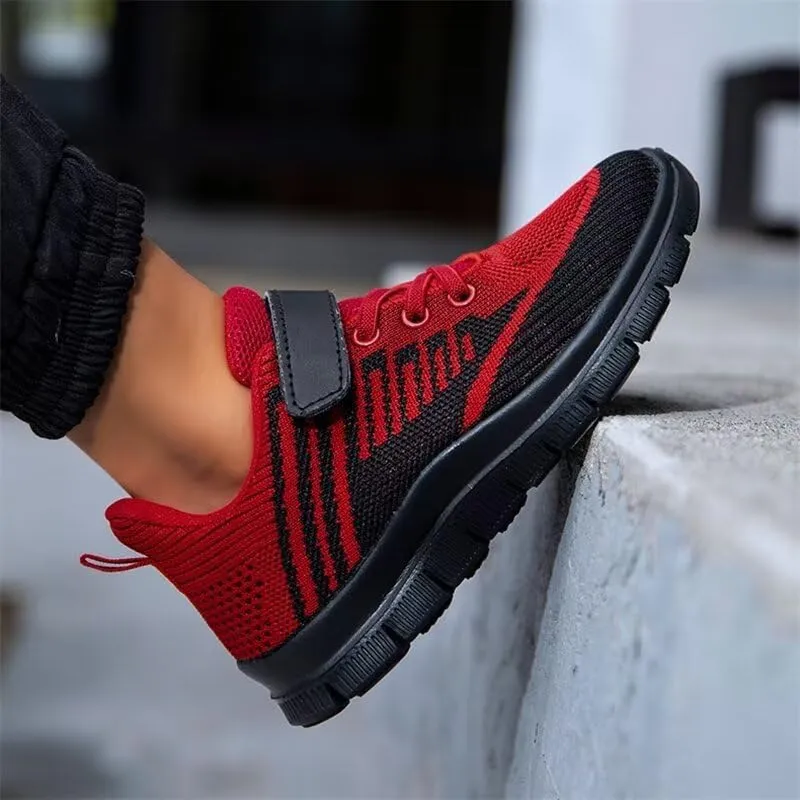 Kids Boy Lightweight Walking Sneakers for Outdoor Sport Running Hiking Cycling
