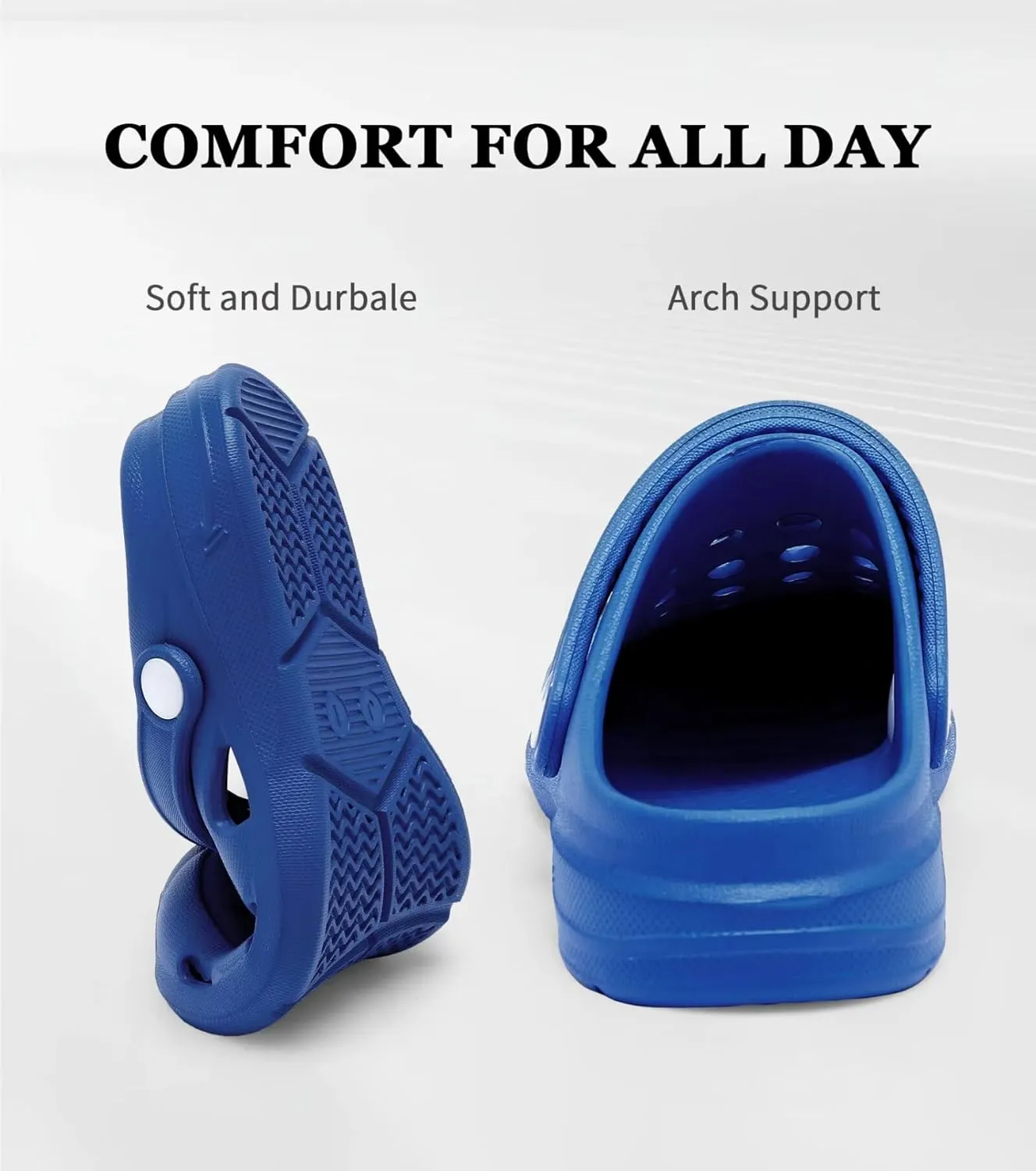 Kids Girls Boys Clogs Garden Shoes Toddler Slip on Sandals Children Water Shower Beach Pool Slippers