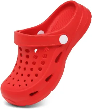 Kids Girls Boys Clogs Garden Shoes Toddler Slip on Sandals Children Water Shower Beach Pool Slippers