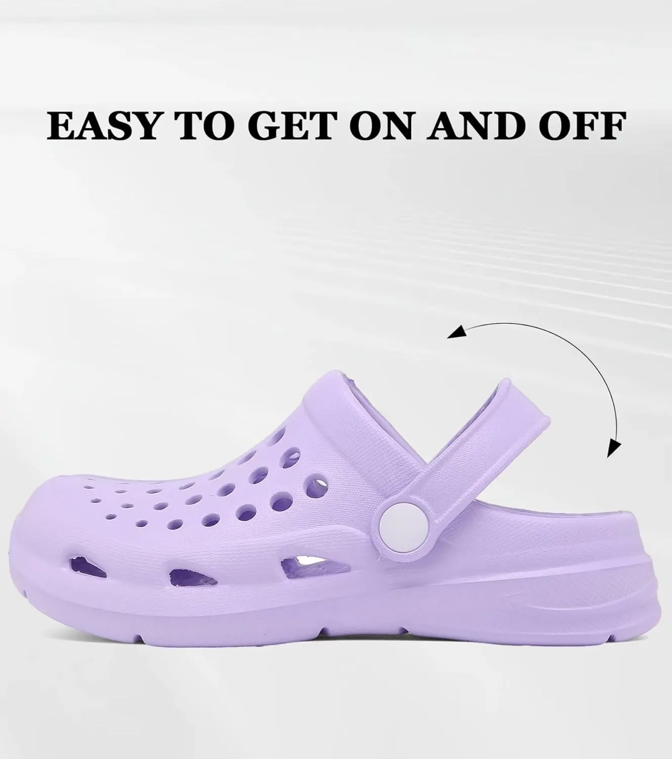 Kids Girls Boys Clogs Garden Shoes Toddler Slip on Sandals Children Water Shower Beach Pool Slippers