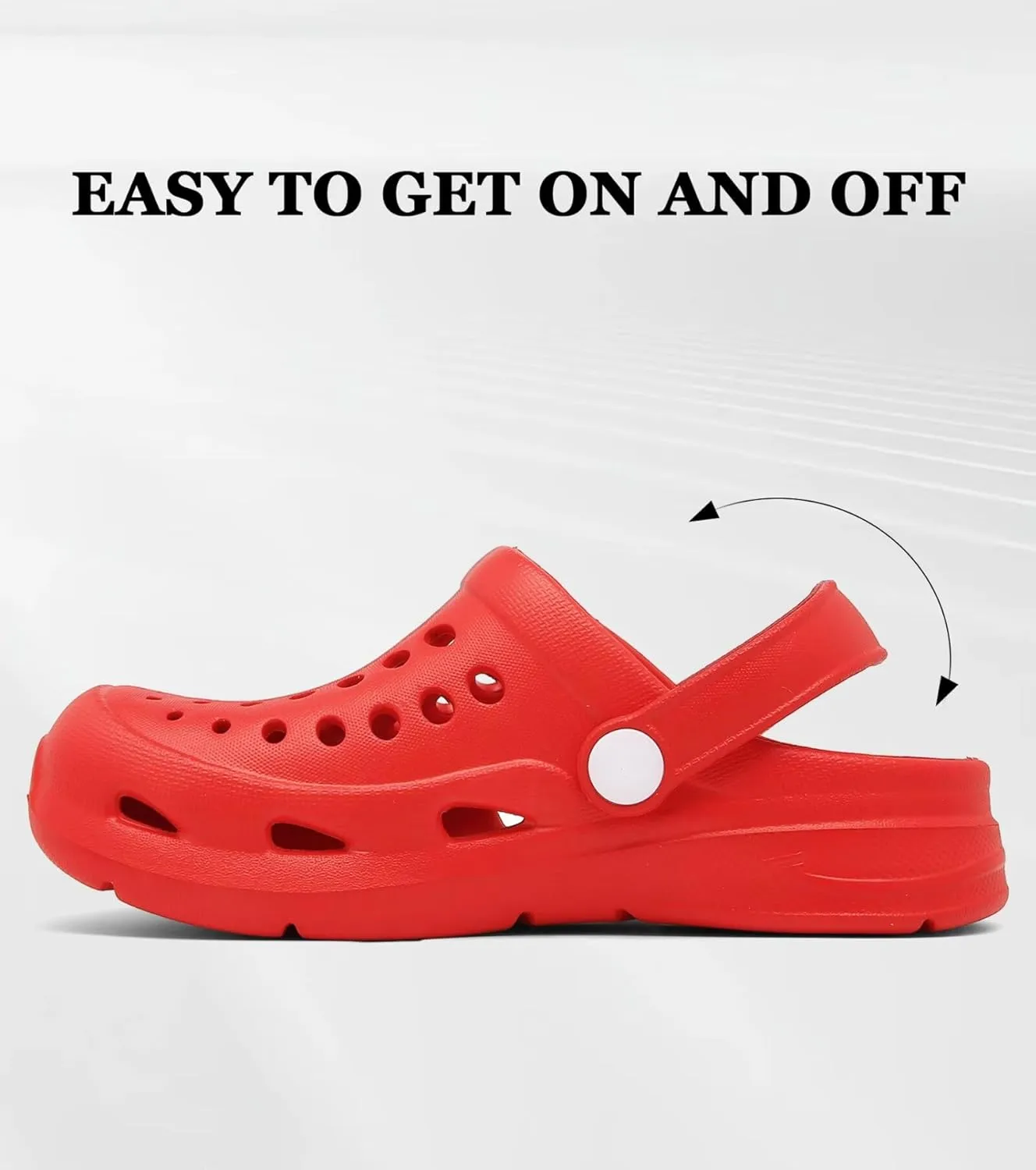 Kids Girls Boys Clogs Garden Shoes Toddler Slip on Sandals Children Water Shower Beach Pool Slippers
