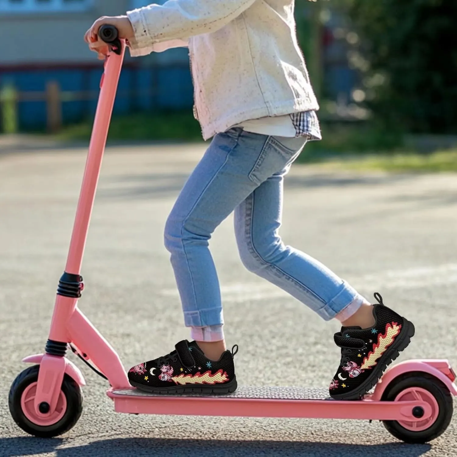 Kids Sneakers Girls Tennis Outdoor Activity Design