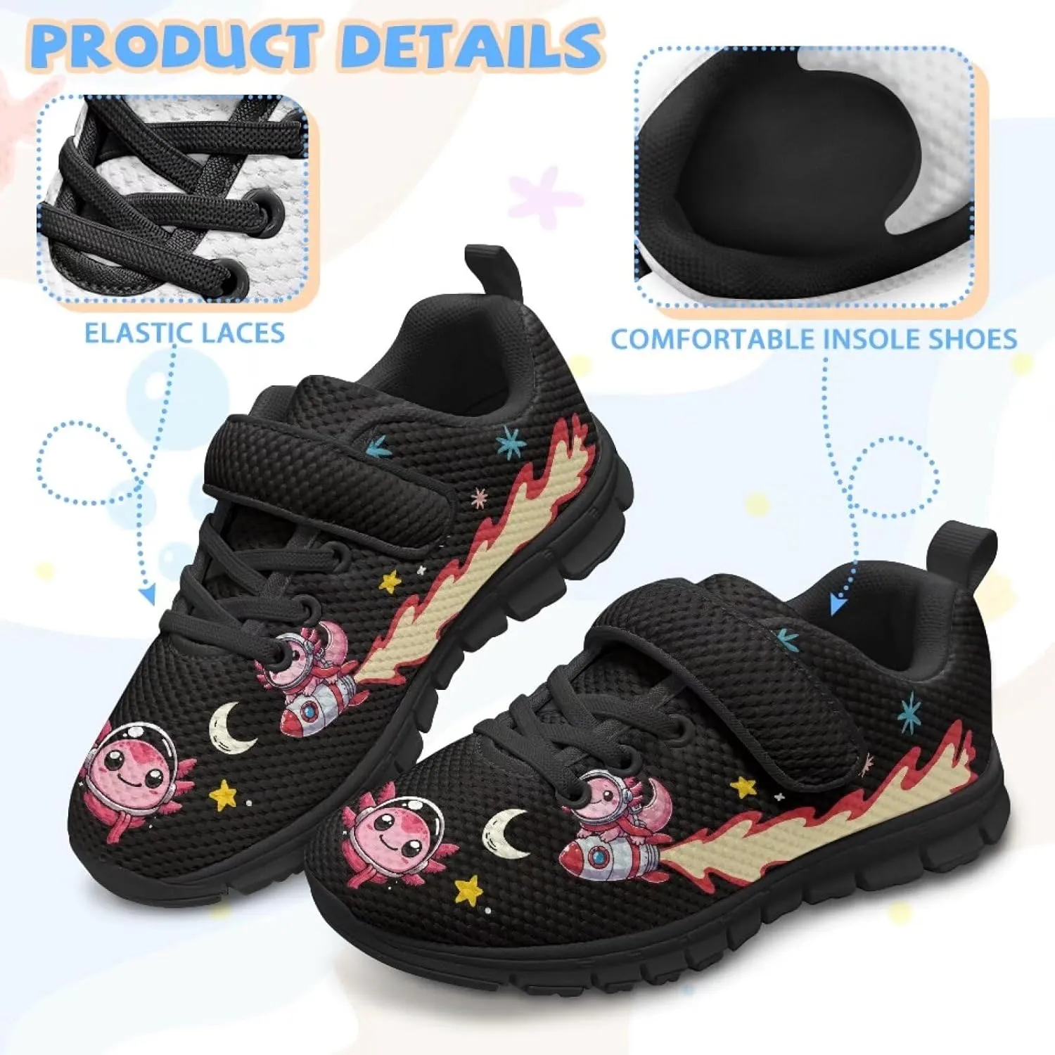 Kids Sneakers Girls Tennis Outdoor Activity Design