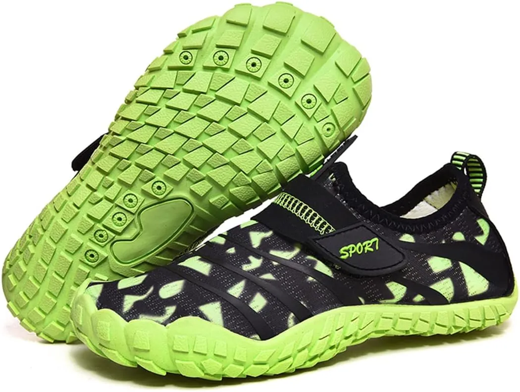 Kids Water Shoes Quick Dry Barefoot Aqua Sport Shoes Boys Girls Lightweight Sneakers Beach Swim Pool Shoes
