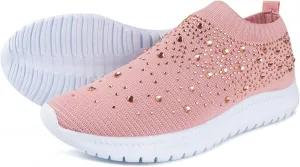 Ladmiple Sneakers For Women Slip On Walking Shoes Dressy Casual Summer Fashion Comfortable Non Slip Flats Loafers