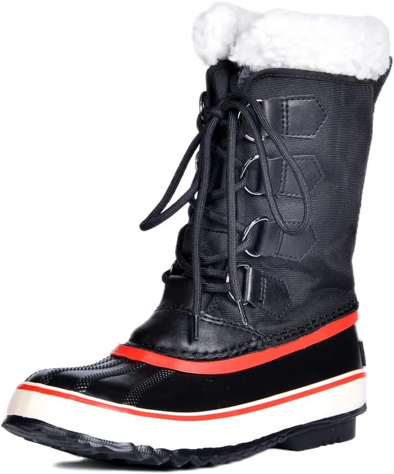 landing craft Women's Snow Boot for Winter,Outdoor Mid Calf Duck Boots Waterproof Hunting shoes