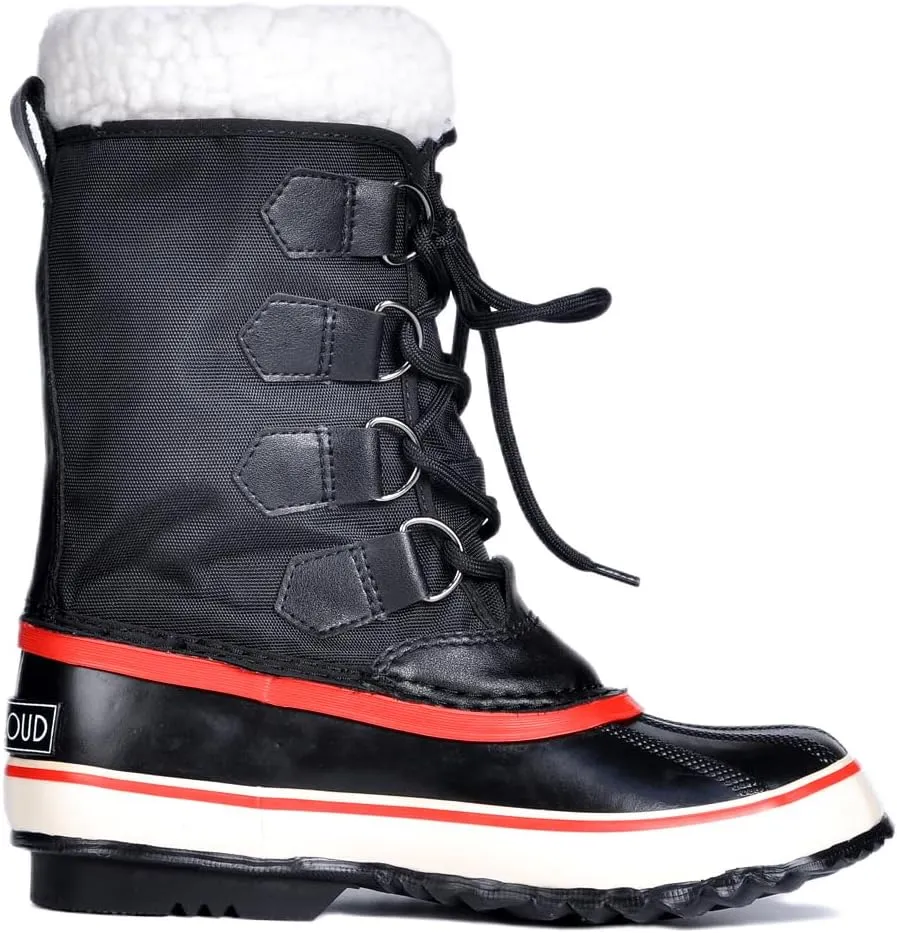 landing craft Women's Snow Boot for Winter,Outdoor Mid Calf Duck Boots Waterproof Hunting shoes