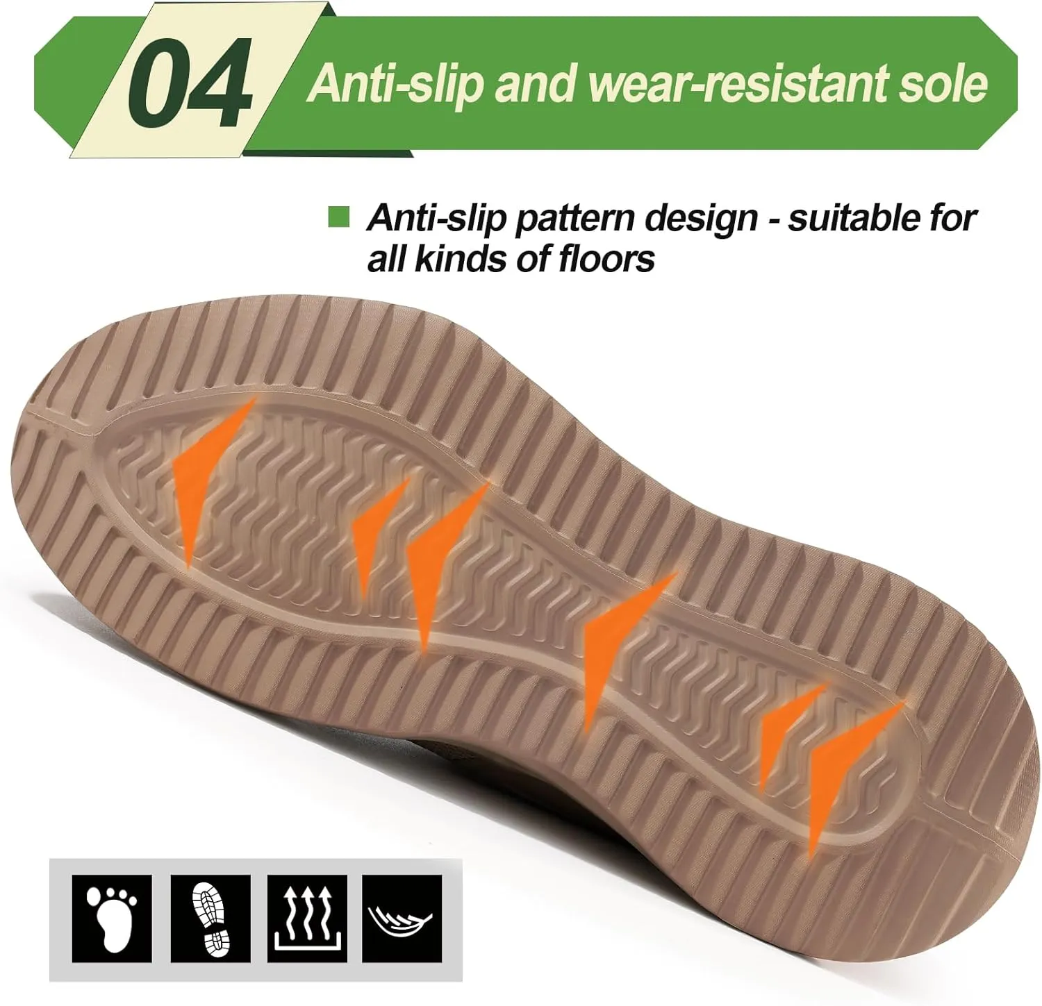 LAoutun Steel Toe Shoes for Men Women Work Shoes Safety Sneakers Shoes Comfortable Lightweight Puncture Proof Slip on Indestructible Work Shoes