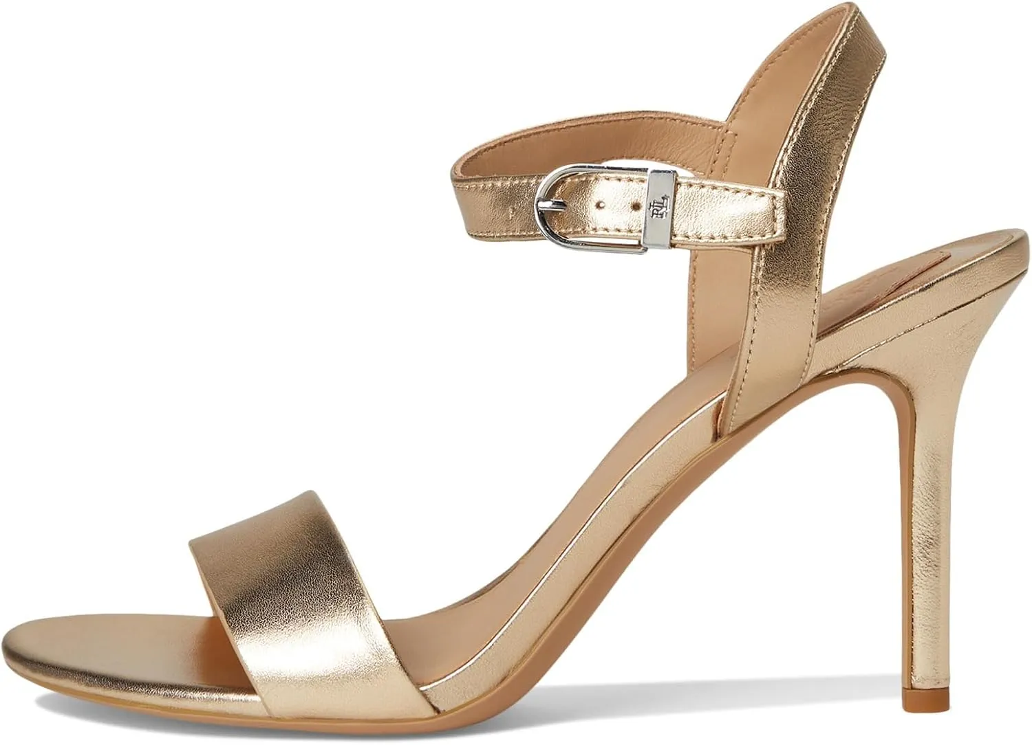 Lauren Ralph Lauren Women's Gwen Metallic Nappa Leather Sandals